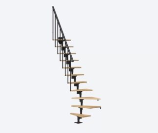 Unutrašnje stepenice Dallas - crne